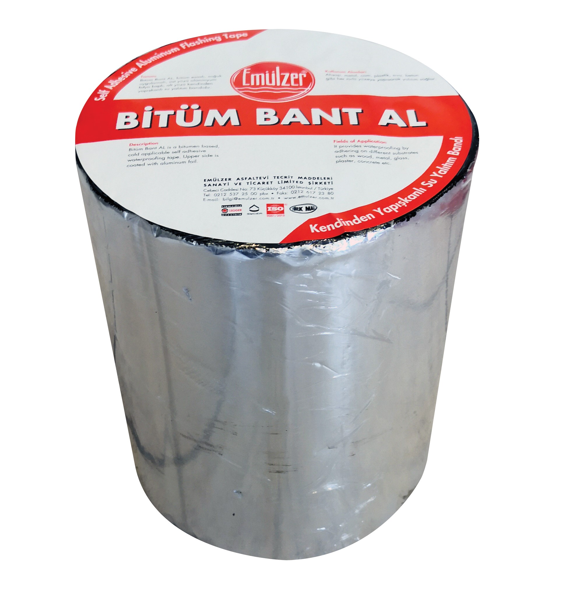 Bitüm Bant Al KY Su Yalıtım Bandı 1 mm x 10 cm x 10 m