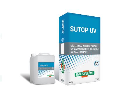 Sutop UV Dayanımlı Çift Bileşenli Su Yalıtım Harcı 25+10 kg