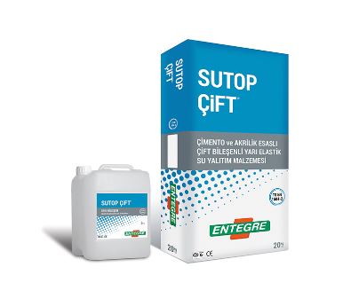 Sutop Çift Bileşenli Yarı Elastik Su Yalıtım Harcı 20+5 kg