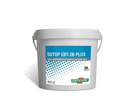 Sutop EBT-2B Kauçuk-Bitüm Modifiyeli İki Bileşenli Su Yalıtım Malzemesi 22+8 kg