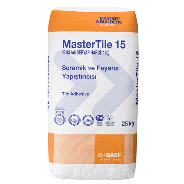 MasterTile 15 Seramik Yapıştırma Harcı 130 Beyaz 25 kg