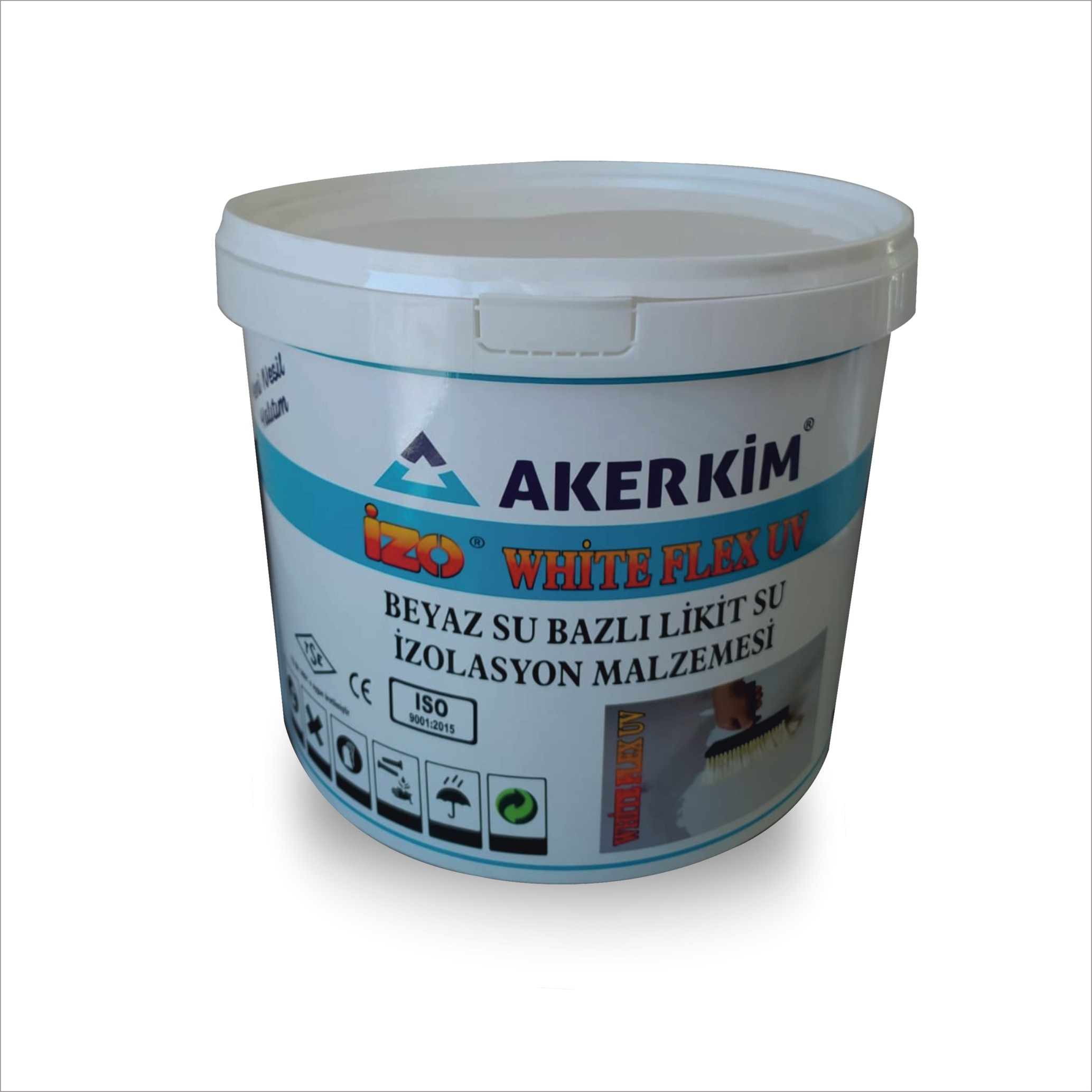 AKERKİM FLEX BEYAZ UV - Elastomerik Reçine Esaslı UV Dayanımlı Su Yalıtımı