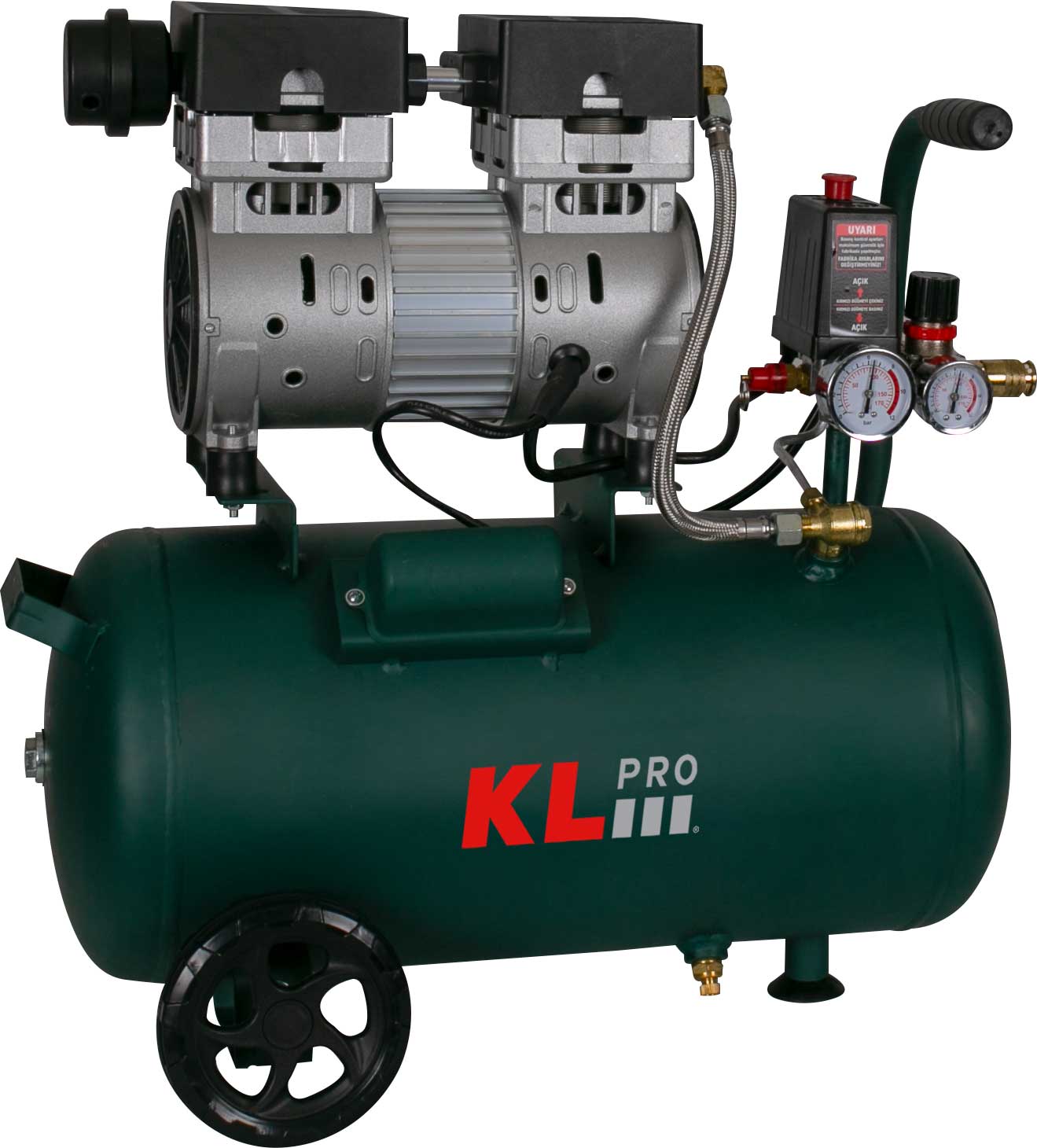 KLK25S 1Hp / 24 Litre Sessiz Kompresör