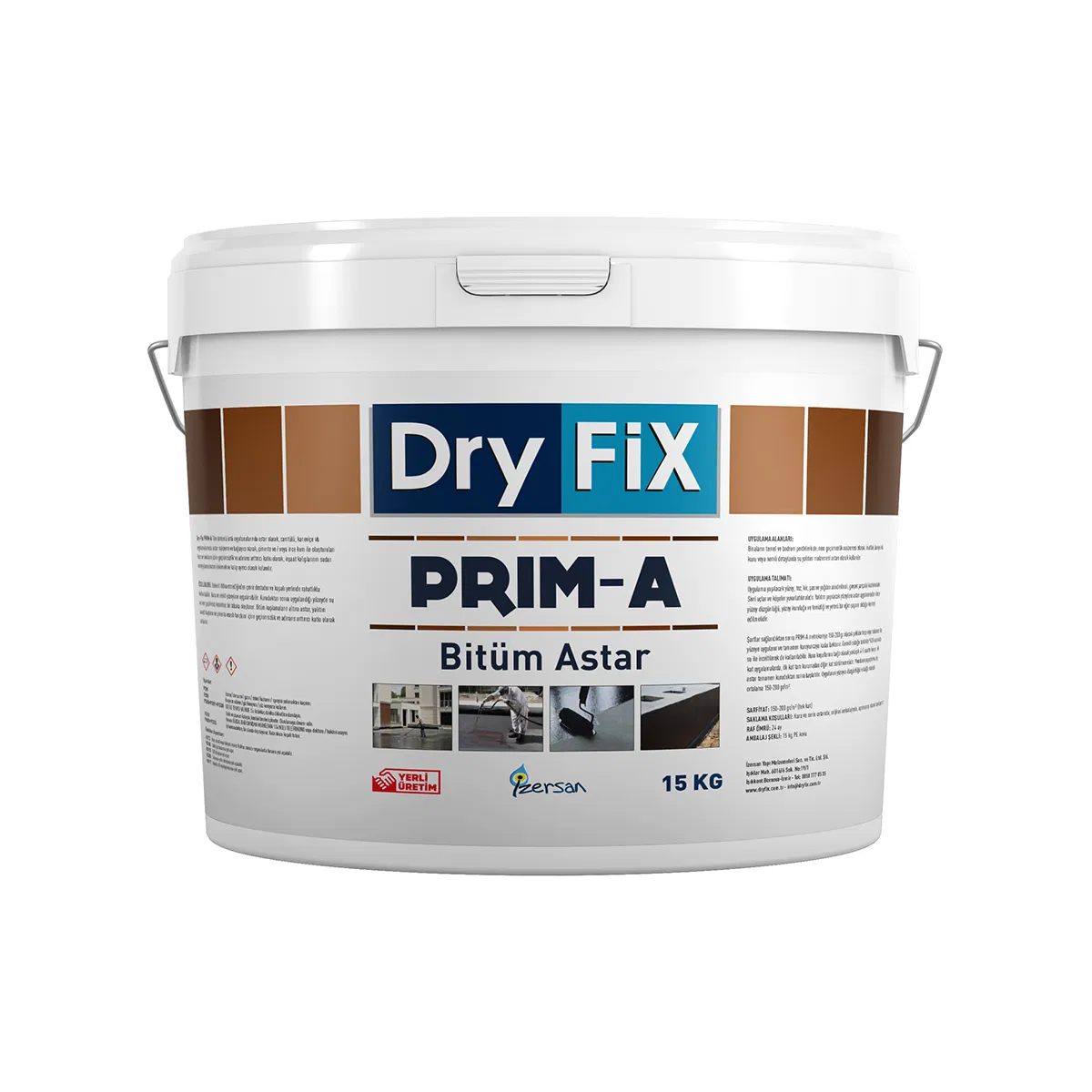 Dryfix Prim-A Bitüm Emülsiyon Astar 15 kg