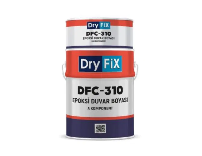 Dryfix DFC-310 Duvarlar İçin Solventsiz Epoksi Son Kat Boya 21 kg