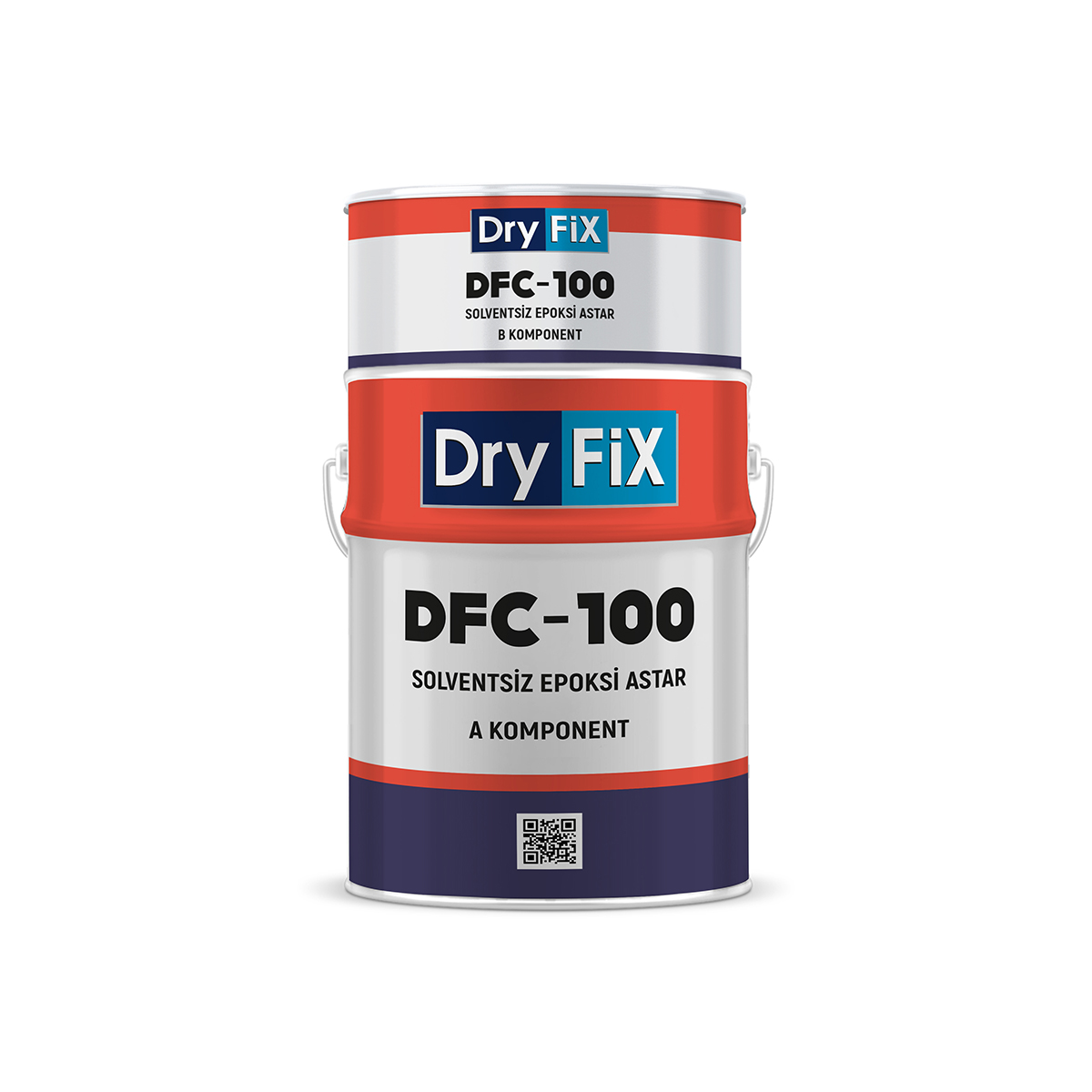 Dryfix DFC-100 Solventsiz Çok Amaçlı Epoksi Astar 18 kg