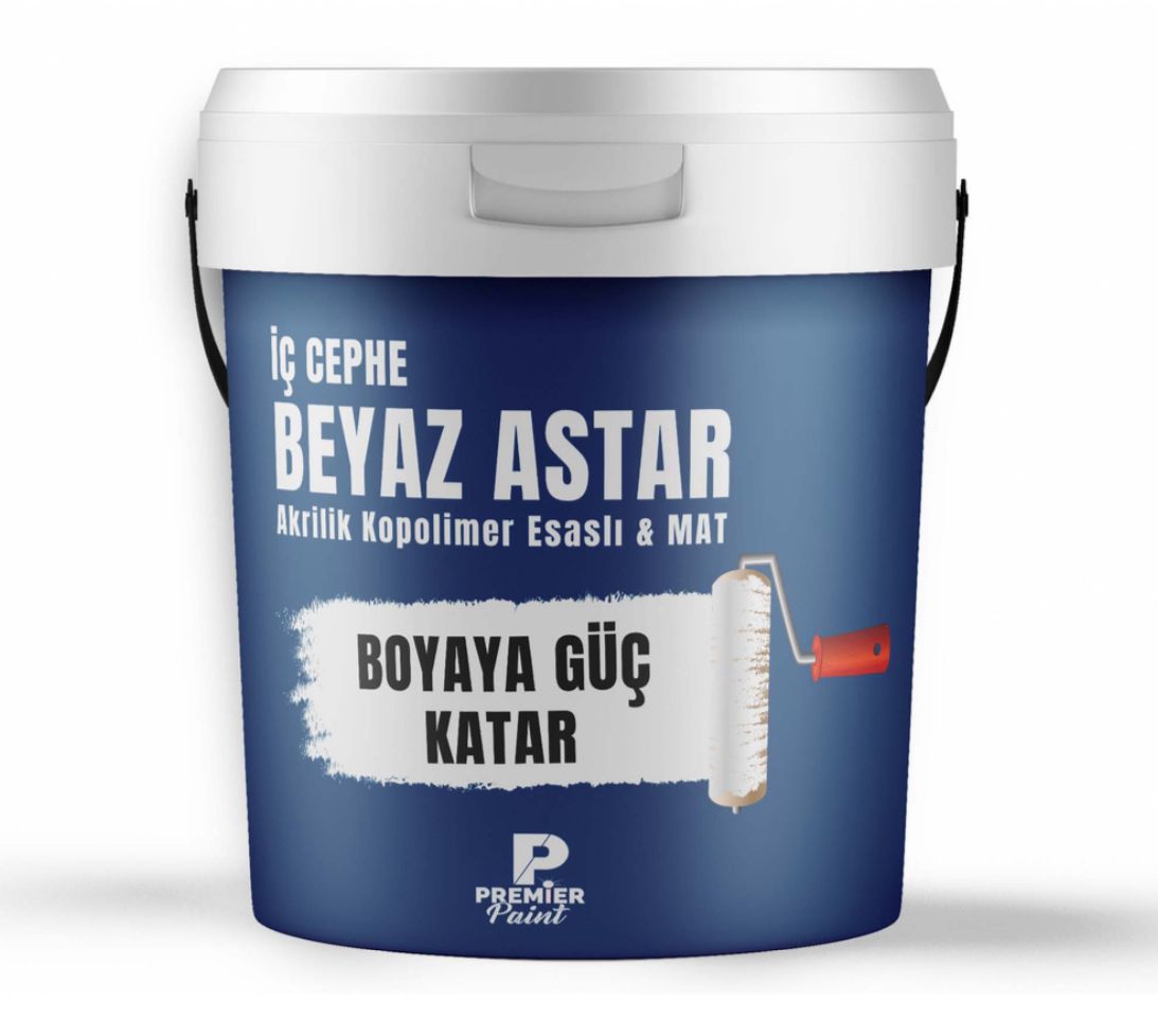 Premier Paint iç Cephe Beyaz Astar 3 kg