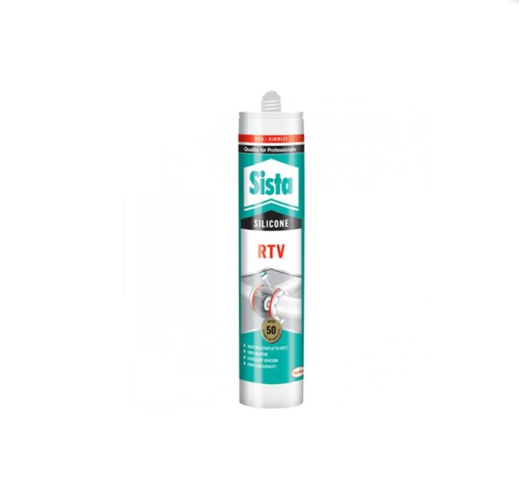 Sista RTCV Silikon Kartuş 310 ml Kırmızı