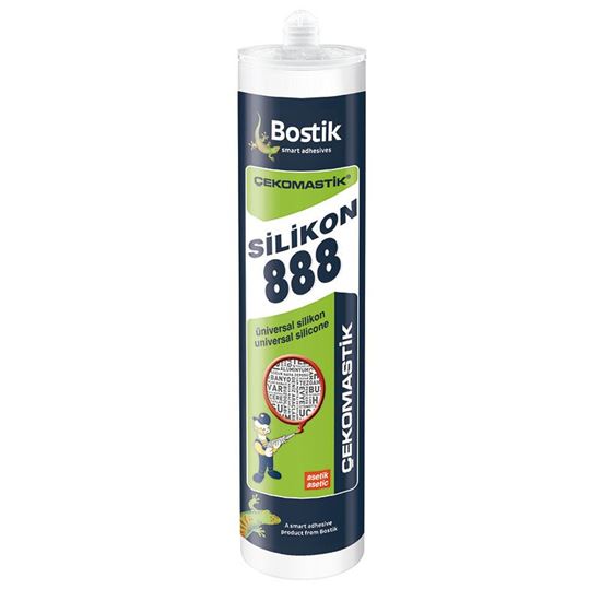 Çekomastik 888 Üniversal Silikon Şeffaf 280 ml