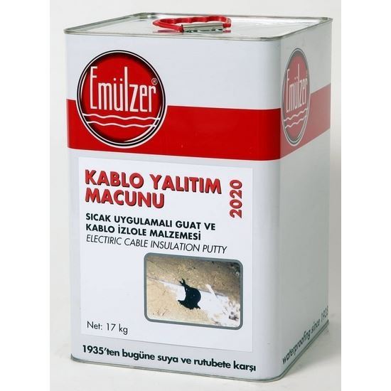 Kablo Yalıtım Macunu 17 kg/Metal Kutu