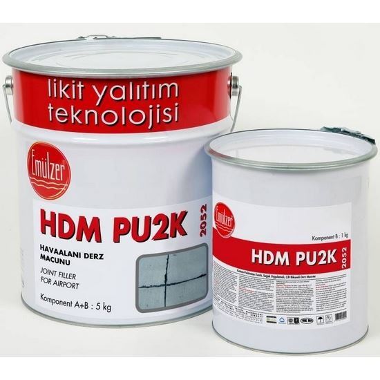 HDM PU 2K Havaalanı Yatay Derz Dolgu Macunu (A: 4.250 kg + B: 0.750 kg)