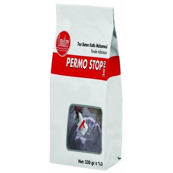 Permo Stop Toz Beton Katkı Maddesi 330 gr poşet (1 koli 20 adet)