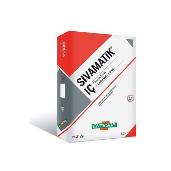 Sıvamatik İç Çimento Esaslı İç Cephe Makine Sıvası 25 Kg