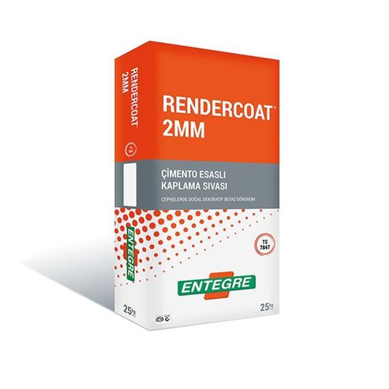 Rendercoat 2 mm Çimento Esaslı Kaplama Sıvası 25 kg