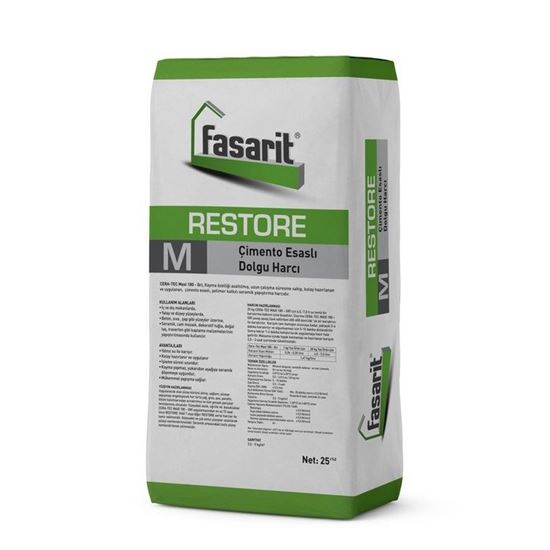 Fasarit Restore Dolgu Harcı 25 kg