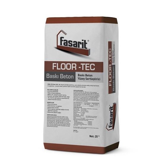 Fasarit Floor-Tec Beton Yüzey Sertleştirici Kırmızı 25 kg