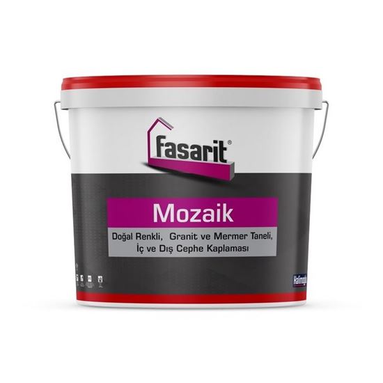 Fasarit Mozaik Doğal Taş Sıva 25 kg