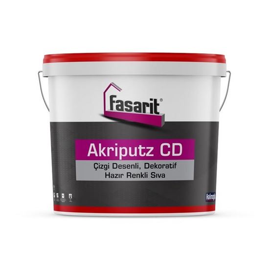 Fasarit Akriputz CD Çizgi Desenli Dekoratif Kaplama 25 kg