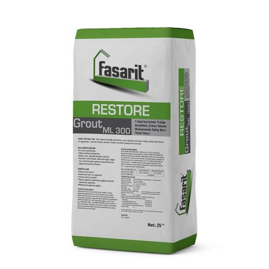 Fasarit Restore Grout ML 300 Akıcı Tamir Harcı 25 kg