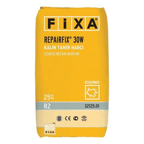 REPAİRFİX 30W Kalın Tamir Harcı R2 Sınıfı Beyaz 25 kg