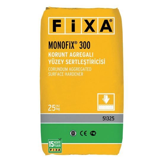 MONOFİX 300 Korunt Agregalı Yüzey Sertleştiricisi Yeşil 25 kg