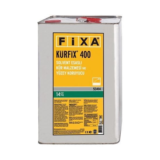 KÜRFİX 400 Solvent Esaslı Kür Malzemesi ve Yüzey Koruyucu 14 kg