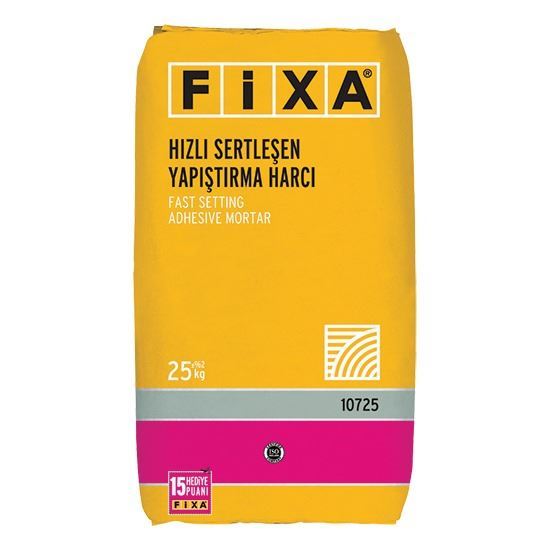 FİXA FAST C2FT Hızlı Sertleşen Granit Seramik Yapıştırma Harcı 25 kg