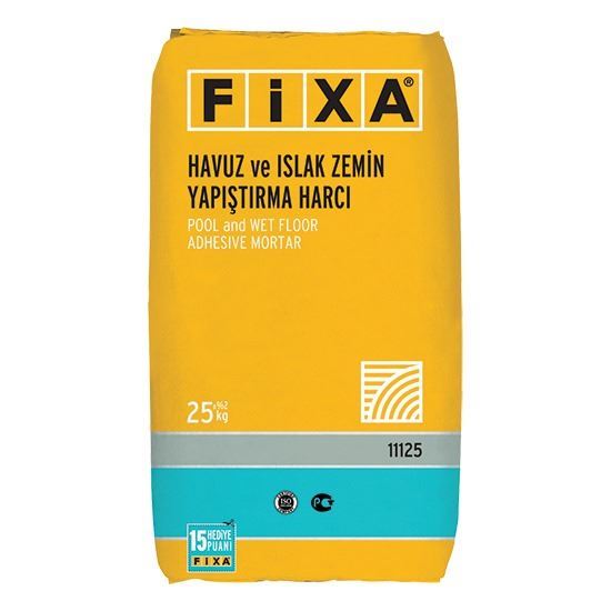 FİXA C2TES1 Havuz ve Islak Zemin Yapıştırma Harcı Gri 25 kg