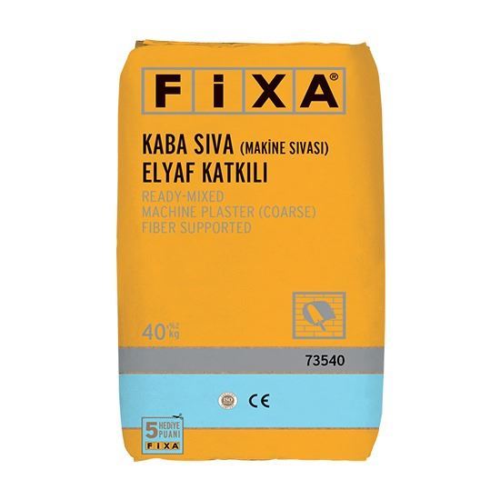 FİXA Kaba Sıva (Makine Sıvası) Gri 40 kg