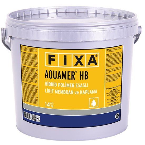 AQUAMER HB Hibrid Polimer Esaslı Likit Membran ve Kaplama Gri 14 kg