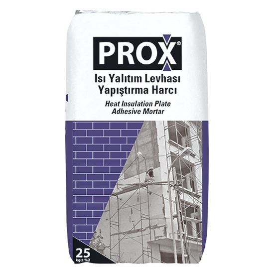 PROX 540 Isı Yalıtım Levhası Yapıştırma Harcı Gri 25 kg