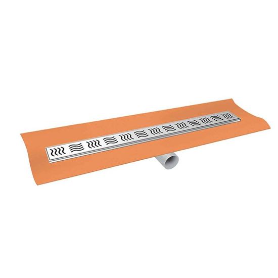 MTS 9800-50i Mermer, Granit, Seramik Ayarlı Plastik Gövde Etekli Seri İzolasyonlu Yükseklik Ayarlı Duş Süzgeci Yan / Alt Ø50 - Uzunluk : 50 cm