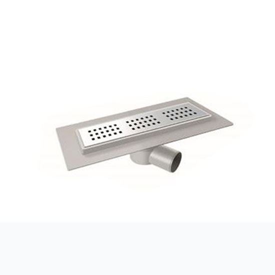 MTS 9550-33 Seramik Seviyeli Eko Gövde 360° Dönerli Seri Duş Süzgeci Yan / Alt Ø70 - Uzunluk : 33 cm