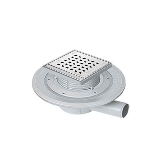 MTS 6000-3 Yükseklik Ayarlı Süzgeç Sistemi 10 x 10 cm Yandan Çıkışlı Süzgeç Ø 32 mm 3 cm Yükseklik Parçası