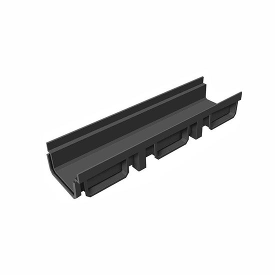 MTS 1035-S Siyah Plastik Kanal - Genişlik: 13 cm x Derinlik:  7.5 cm x Uzunluk: 50 cm