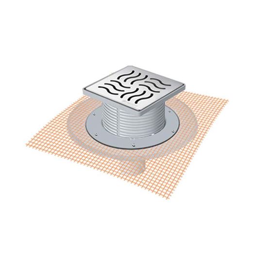 MTS 6901F-9 Mikro Ebat File Montajlı İzolasyon Uyumlu Alttan Çıkışlı Süzgeç Ø 50 mm 9 cm Yükseklik Parçası