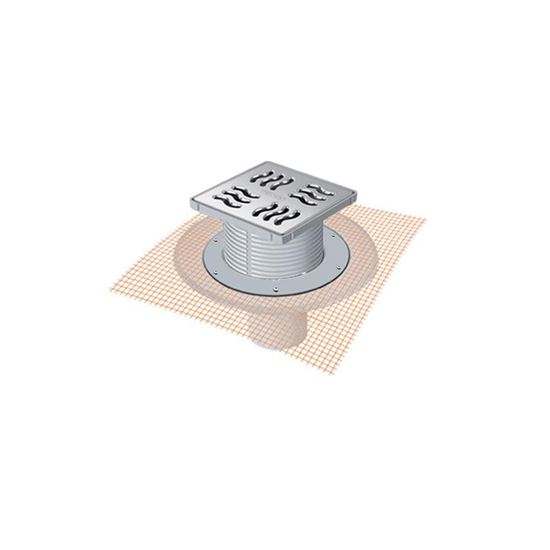 MTS 7048F-9 10 x 10 cm File Montajlı İzolasyon Uyumlu Alttan Çıkışlı Süzgeç Ø 100 mm 9 cm Yükseklik Parçası