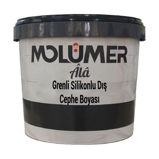 Molümer Âlâ Grenli Silikonlu Dış Cephe Boyası Beyaz 10 kg