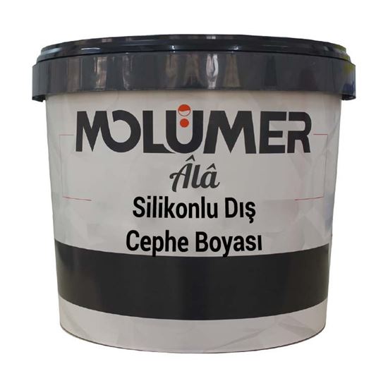 Molümer Âlâ Silikonlu Dış Cephe Boyası Beyaz 20 kg