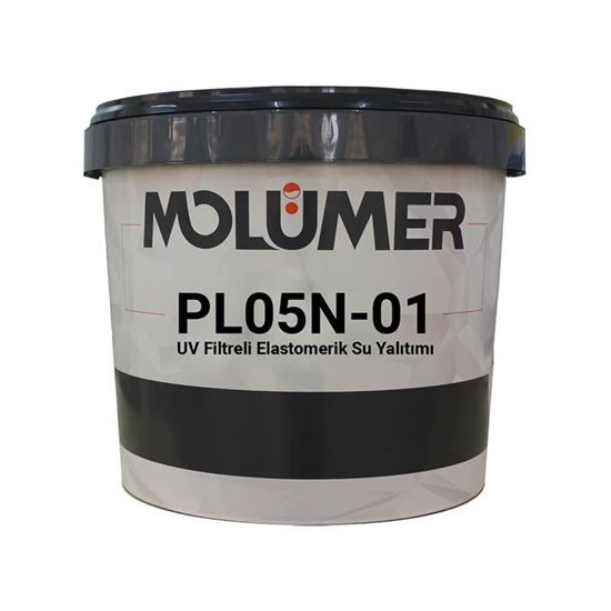 Molümer PL05N-01 UV Filtreli Elastomerik Su Yalıtımı Beyaz 20 kg