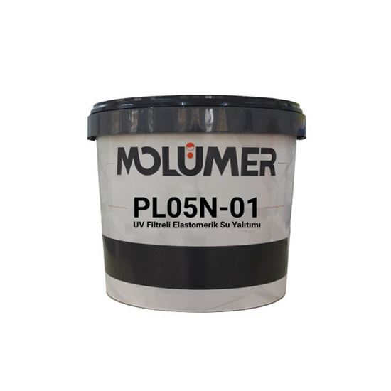 Molümer PL05N-01 UV Filtreli Elastomerik Su Yalıtımı Beyaz 3.5 kg