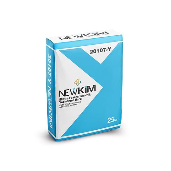 Newkim Extra Fayans Seramik Yapıştırma Harcı Gri 25 kg