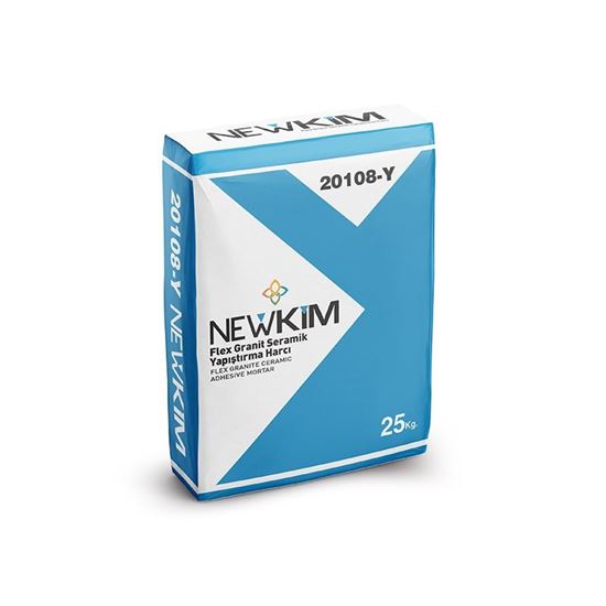 Newkim Flex Granit Seramik Yapıştırma Harcı Gri 25 kg