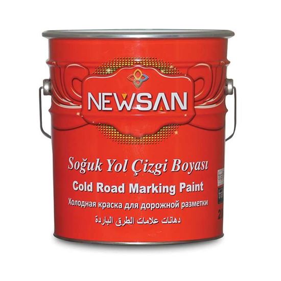 Newroad Soğuk Yol Çizgi Boyası Beyaz 20 kg