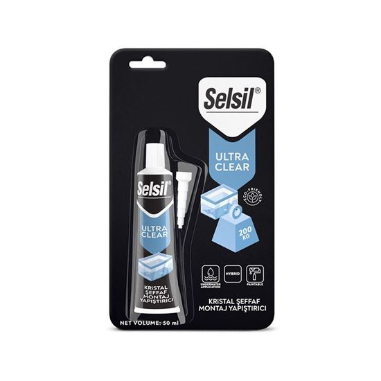 3379 Selsil Ultra Clear Hibrit (MS Polymer) 290 ml Şeffaf