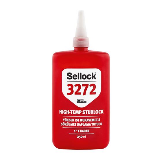 4507 3272 Sellock High-Temp Studlock Yüksek Isı Mukavemetli Sökülmez Saplama Tutucu 50 ml