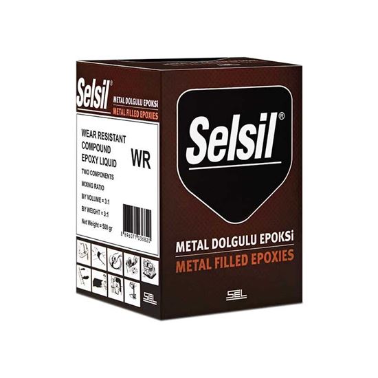 3682 Selsil Wear Resistant Putty Liquid (WR) 500 gr - 3682