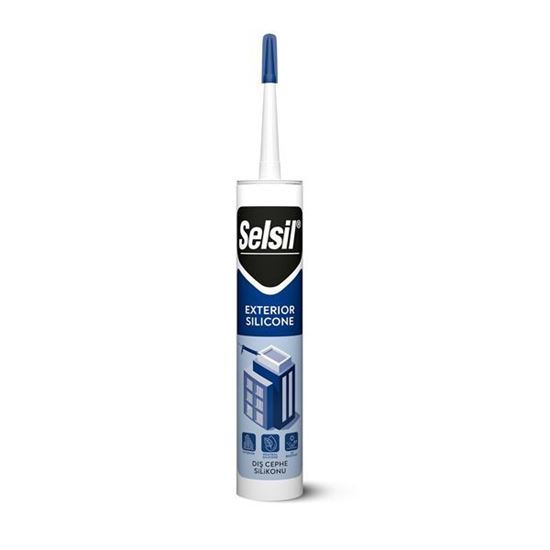 2352 Selsil Dış Cephe Silikonu 300 ml Şeffaf