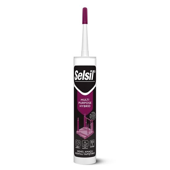 3269 Selsil Hibrit Mastik Klasik 50 Shore A (MS Polymer) 290 ml Beyaz