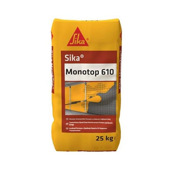 Sika Monotop 610 Aderans Arttırıcı ve Korozyon Önleyici Harç 25 kg